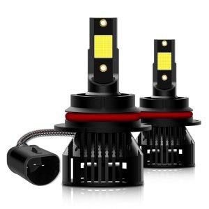 (2 Bulbs)3-IB 9004 Automotive Headlight LED Bulbs,  DOB LED Chips 24W 4800LM 9-16V IP65