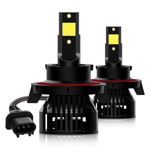 (2 Bulbs)3-IB H13 Automotive Headlight LED Bulbs,  DOB LED Chips 24W 4800LM 9-16V IP65