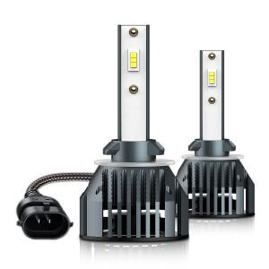 (2 Bulbs) 3Y H27 880/881 FOG LAMP AMBER LED Bulbs, CSP LED Chips 28W 6200LM 9-16V IP65