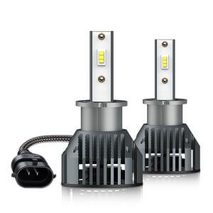 (2 Bulbs) 3Y H3 FOG LAMP AMBER LED Bulbs, CSP LED Chips 28W 6200LM 9-16V IP65