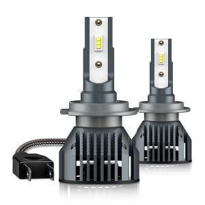 (2 Bulbs)3Y H7 FOG LAMP AMBER LED Bulbs,  CSP LED Chips 28W 6200LM 9-16V IP65