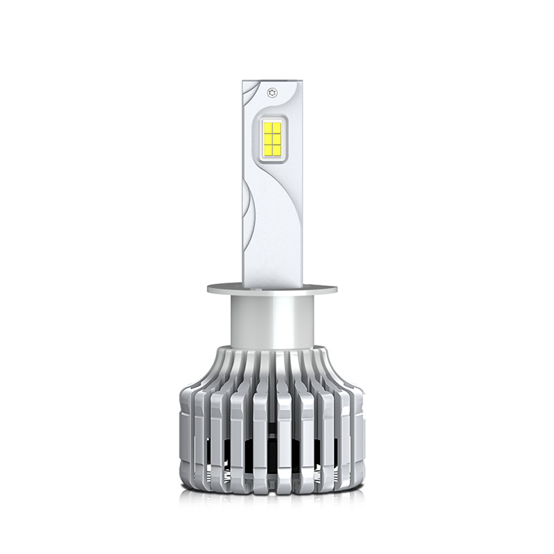 (2 Bulbs)3A H1 Canbus Automotive Headlight LED Bulbs, CSP LED Chips 55W 13000LM 9-16V IP67