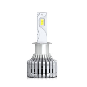 (2 Bulbs)3A H3 Canbus  Automotive Headlight LED Bulbs, CSP LED Chips 55W 13000LM 9-16V IP67