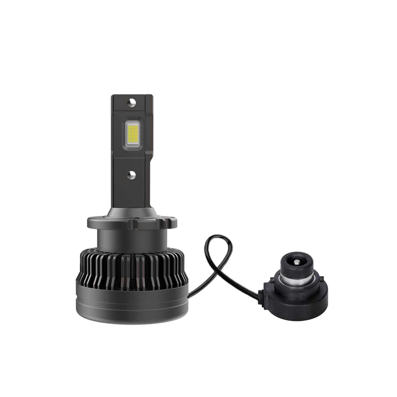 (2 Bulbs)M30 D2S Automotive Headlight LED Bulbs, CSP LED Chips 55W 12000LM 9-16V IP65