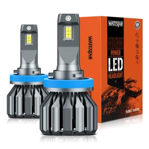 (2 Bulbs)S19 H11 Automotive Headlight LED Bulbs,  CSP LED Chips 32W 7000LM 9-16V
