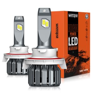 (2 Bulbs)S19 H13 Automotive Headlight LED Bulbs,  CSP LED Chips 32W 7000LM 9-16V