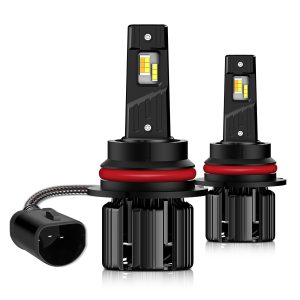 (2 Bulbs)V3 9007 Automotive Headlight LED Bulbs,  CSP LED Chips 24W 5300LM 9-16V IP65