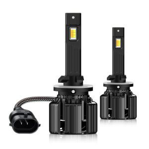 (2 Bulbs)V3 H27 880/881 Automotive Headlight LED Bulbs,  CSP LED Chips 24W 5300LM 9-16V IP65