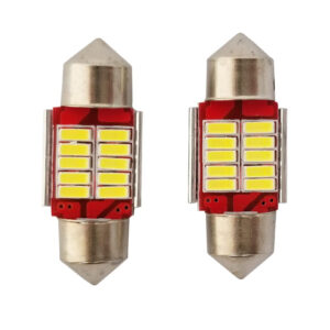 (2 PCS)31mm-10SMD 3014-W