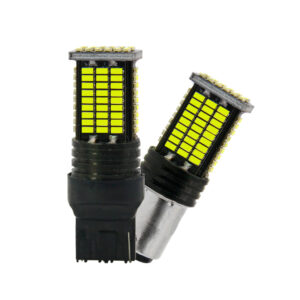 AuxiLED (2 PCS)C002-84SMD-CANBUS LED BULB RED/WHITE WITH FLASH