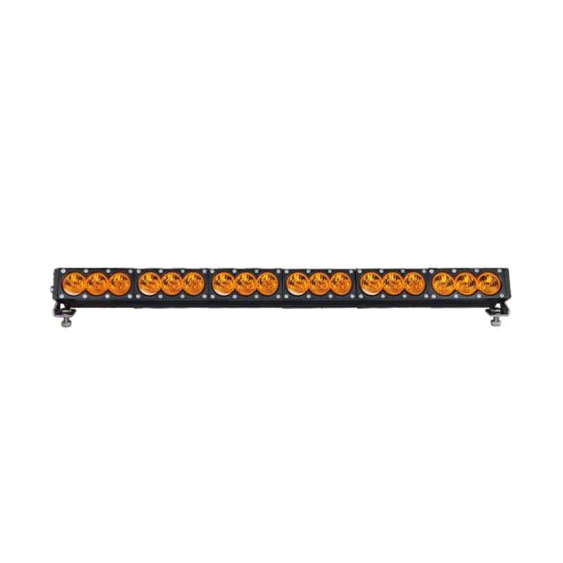 (1PCS) W30 LED LIGHT BAR 5 Sizes 12 Functions AMBER with Strobe