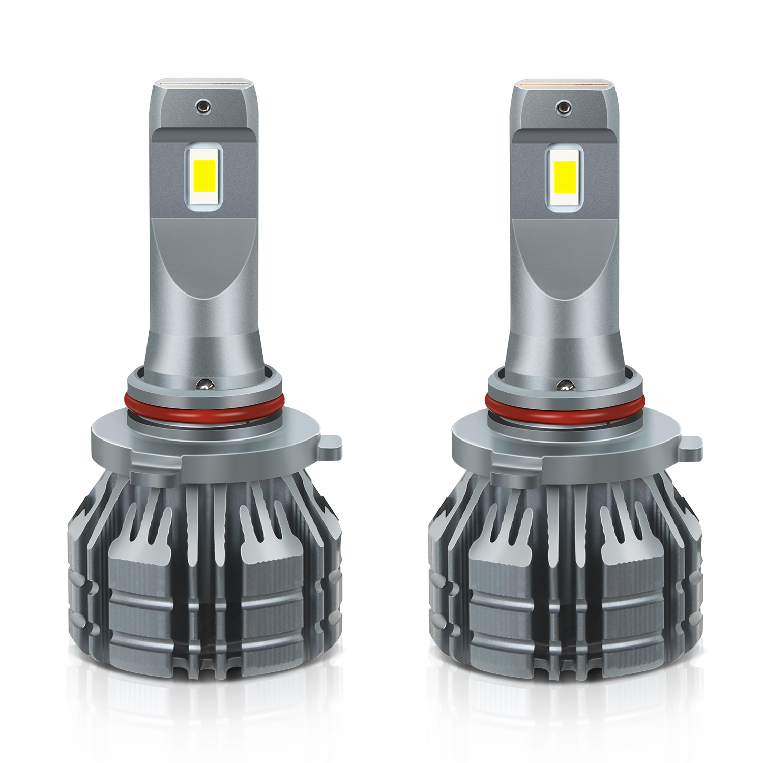 (2 Bulbs)S20 9006 Automotive Headlight LED Bulbs, CSP LED Chips 32W 7000LM 9-16V